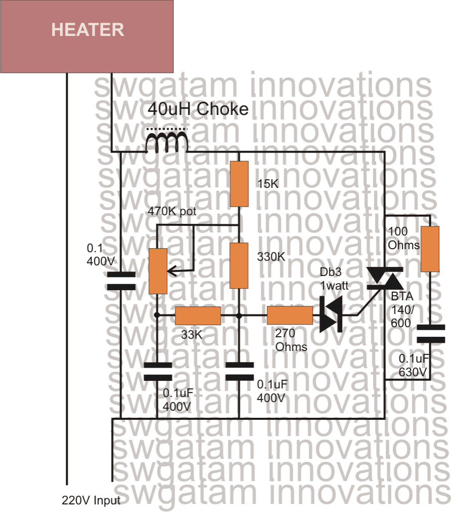 High Current Triac BTA41/600B - Datasheet, Application Note | Circuit